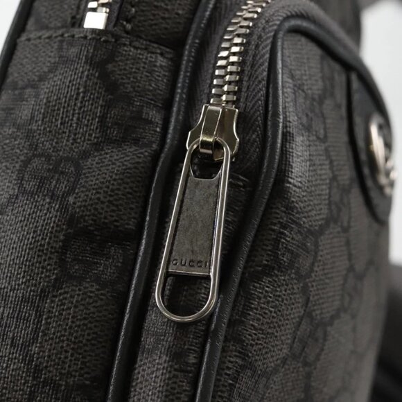 GUCCI Shoulder Bag PVC Gray Silver 752565 Auth 118850M - Picture 12 of 16